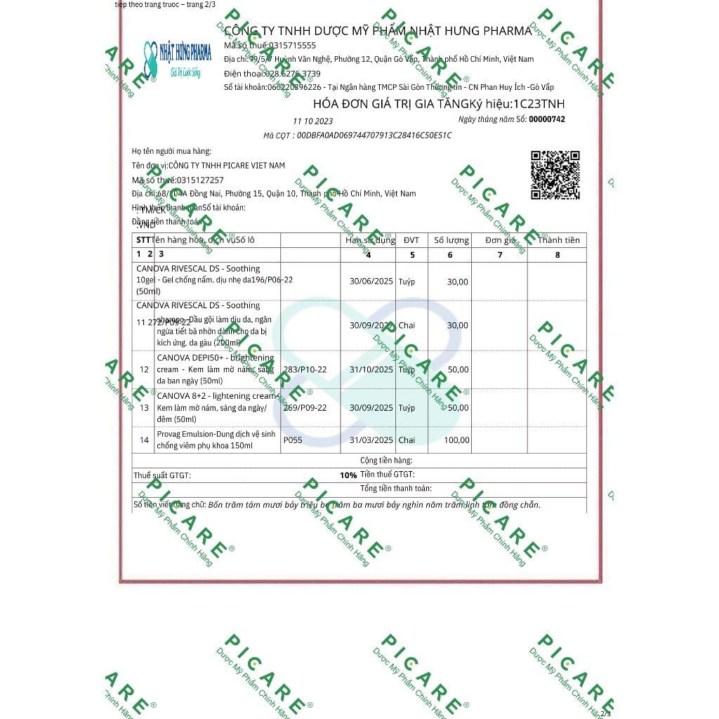 Kem ngừa mụn ban đêm dành cho da mụn, da kích ứng nhạy cảm Canova Acnell - Replenishing Cream 50ml