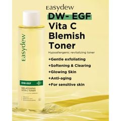 Toner Cấp Ẩm, Đều Màu Da Easydew DW-EGF Melatoning Vita-C Toner 150ml