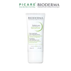 Kem dưỡng cho da mụn nhạy cảm Bioderma Sebium Sensitive 30ml