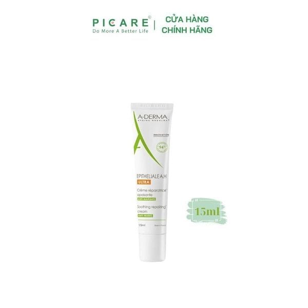 Kem Phục Hồi Và Tái Tạo Da Sau Laser A-Derma Epitheliale A.H Duo Ultra Repairing 15ml
