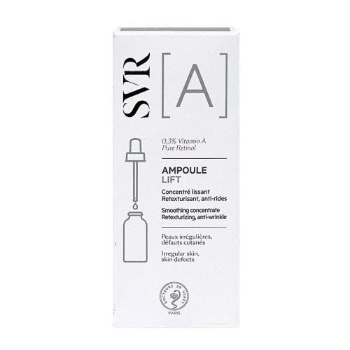 Tinh chất dưỡng da ngăn ngừa dấu hiệu lão hóa và giúp da mềm mịn SVR [A] Ampoule Lift 30ml