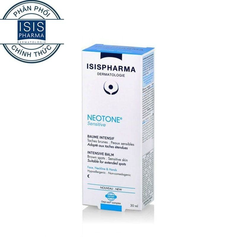 Kem Hỗ Trợ Giúp Làm Giảm Nám Cho Da Nhạy Cảm Isis Pharma Neotone Sensitive 30ml