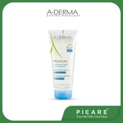 Gel Tắm Toàn Thân Dịu Nhẹ Cho Bé A-Derma  A-Derma Primalba Gentle Cleansing 200ml