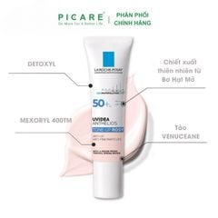 Kem chống nắng nâng tone da La Roche Posay Uvidea Anthelios Tone-Up Rosy SPF50+ 30ml