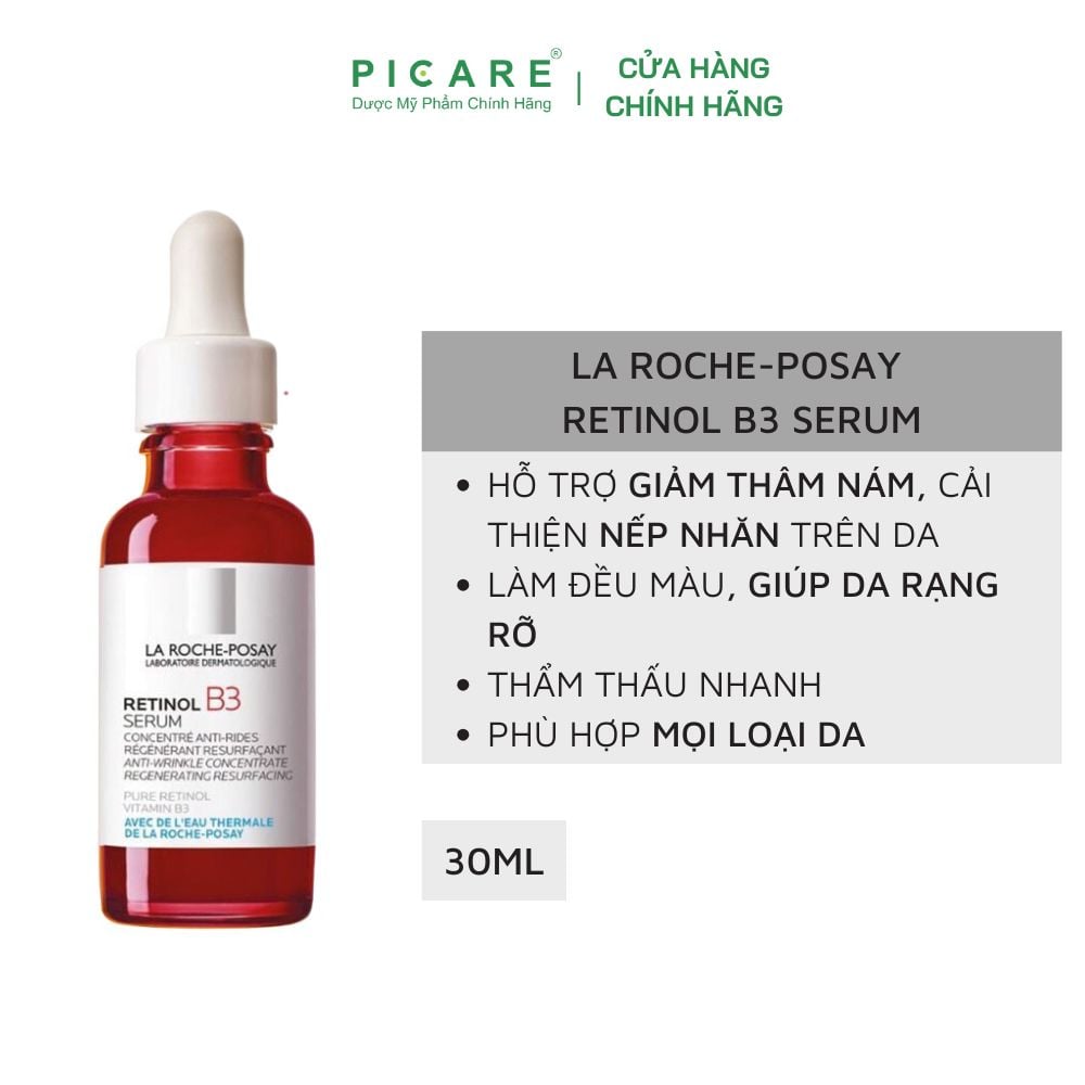 Tinh chất giảm các dấu hiệu lão hóa da La Roche Posay Retinol B3 Serum 30ml