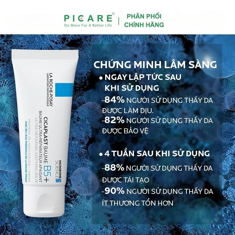Kem dưỡng giúp làm dịu làm mát phục hồi da phù hợp cho trẻ em La Roche Posay Cicaplast Baume B5+ 100ml
