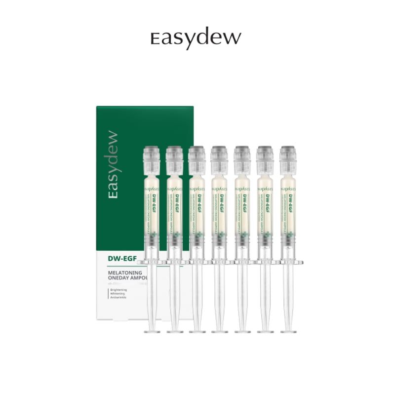 Tinh Chất Giảm Đốm Nâu, Giúp Đều Màu Da Easydew DW-EGF Melatoning Oneday Ampoule (1ml*7 ống)