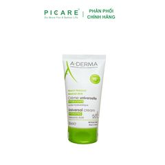 Kem Dưỡng Ẩm Hằng Ngày Cho Da Mỏng Manh A-Derma Skin Care Cream 50ml