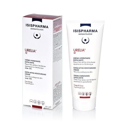 Kem thoa làm mềm, giữ ẩm và hỗ trợ da kích ứng tăng sừng ISIS Pharma Urelia 10 150ml