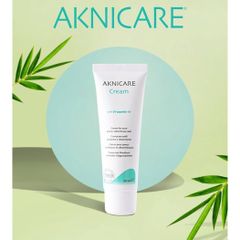 Kem kiểm soát giảm tăng tiết bã nhờn và dưỡng ẩm cho da mụn giảm mụn sưng viêm Aknicare Cream 50ml