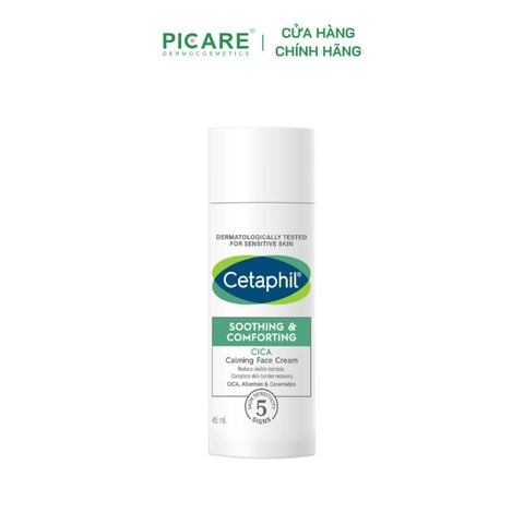 Kem dưỡng ẩm làm dịu phục hồi chuyên sâu Cetaphil Soothing and Comforting Cica Calming Face Cream 45ml