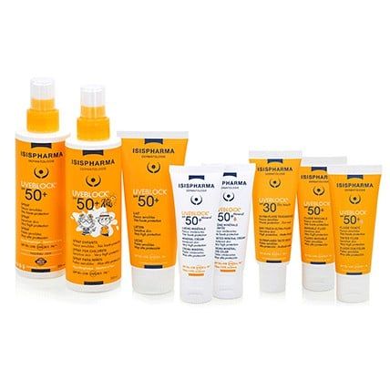 Kem Chống Nắng Bảo Vệ Cho Da Thường Isis Pharma Uveblock Tinted SPF80+ 40ml (Có Màu)