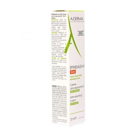 Kem Phục Hồi Và Tái Tạo Da Sau Laser A-Derma Epitheliale A.H Duo Ultra Repairing 15ml