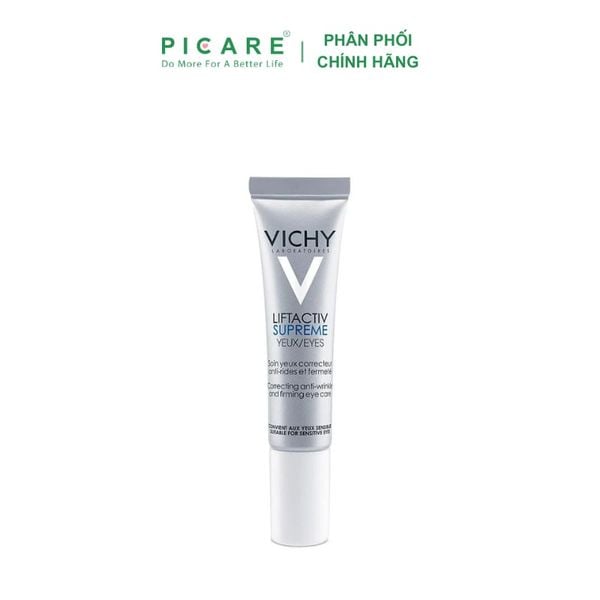 Kem dưỡng chống nếp nhăn và nâng mí mắt Vichy Liftactiv Ds Eye Cream 15ml
