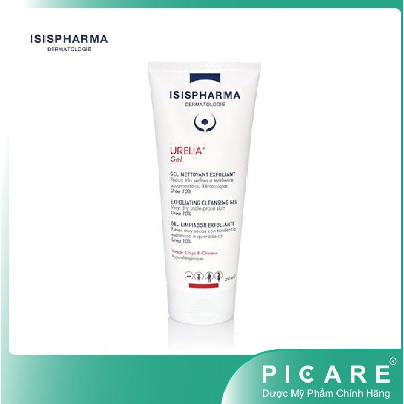 Kem thoa làm mềm, giữ ẩm và hỗ trợ da kích ứng tăng sừng ISIS Pharma Urelia 10 150ml