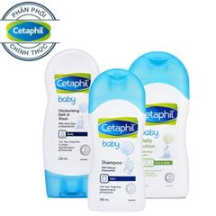 Dầu gội làm sạch da đầu nhạy cảm Cetaphil Baby Shampoo 200ml