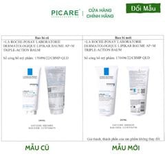 Kem dưỡng giảm ngứa cấp ẩm cho da khô, cơ địa La Roche Posay Lipikar Baume AP+ (75ml - 200ml)