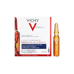 Tinh Chất Cô Đặc Dưỡng Sáng Da, Giảm Thâm Nám Ban Đêm Vichy Liftactiv Specialist Glyco-C Night Peel Ampoules 2ml x 10 ống