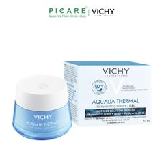 Kem Dưỡng Vichy Dưỡng Ẩm Cung Cấp Nước Dang Gel, Giúp Da Trông Mịn Màng, Tươi Sáng Dành Aqualia Thermal Rehydrating Cream-Gel 50ml