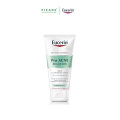 Sữa Rửa Mặt Tạo Bọt Cho Da Mụn Eucerin Pro Acne Solution Gentle Cleansing Foam 50ml - 98360