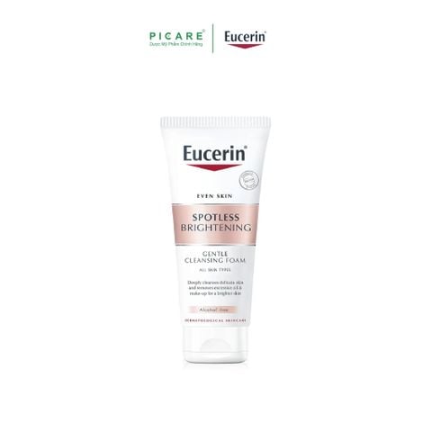 Sữa Rửa Mặt Trắng Da Eucerin Spotless Brightening Cleansing Foam 50ml - 98359