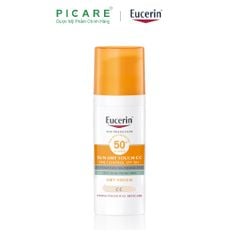 Kem Chống Nắng Che Khuyết Điểm Eucerin Sun Dry Touch CC Oil COntrol SPF50+ 50ml (Có Màu) – 87937