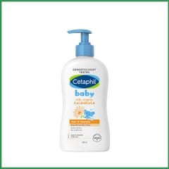 Sữa Tắm Gội Trẻ Em Cetaphil Baby Gentle Wash & Shampoo With Organic Calendula 400ml