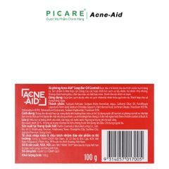 Xà Phòng Giảm Mụn Trứng Cá Acne-Aid Soap Bar 100g