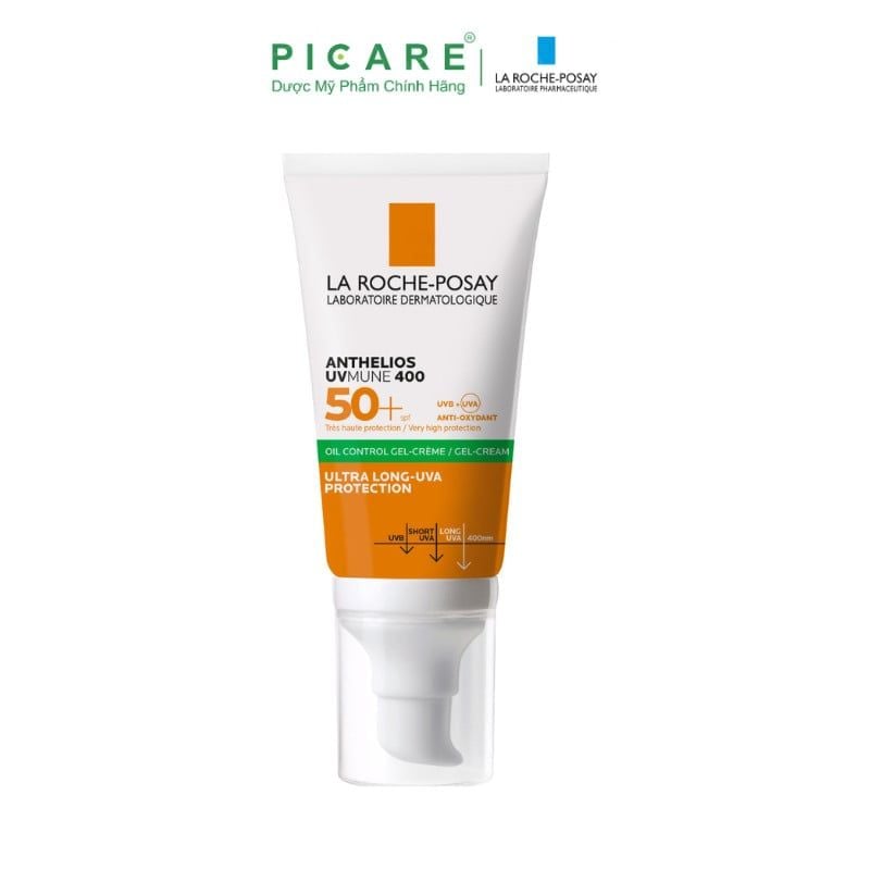 Kem Chống Nắng Kiểm Soát Dầu La Roche-Posay Anthelios UVMUNE 400 SPF50+ 50ml