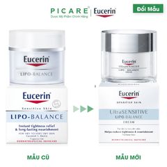 Kem Dưỡng Ẩm Cho Da Khô Và Nhạy Cảm Eucerin Lipo Balance 50ml - 63407