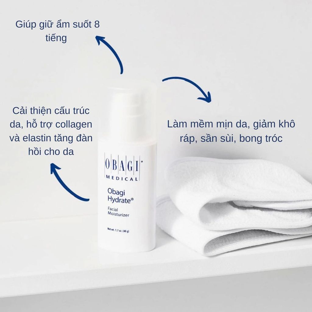 Kem dưỡng ẩm Obagi Hydrate Facial Moisturizer 48g