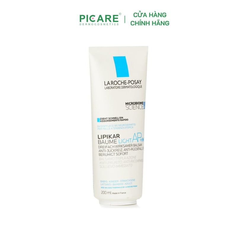 Kem dưỡng làm dịu da La Roche-Posay Lipikar Baume Light AP+M 200ml