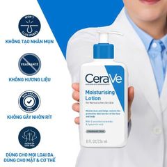 Sữa Dưỡng Ẩm Toàn Thân Dành Cho Da Khô CeraVe Moiturising Lotion 236ml