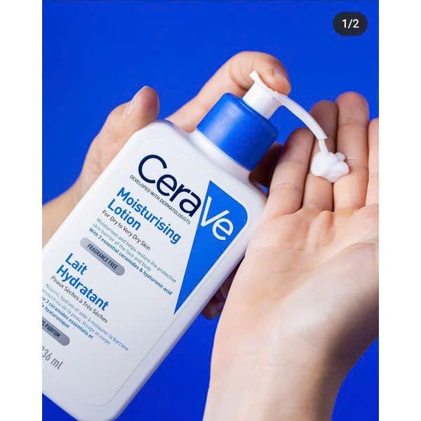 Sữa Dưỡng Ẩm Toàn Thân Dành Cho Da Khô CeraVe Moiturising Lotion 236ml
