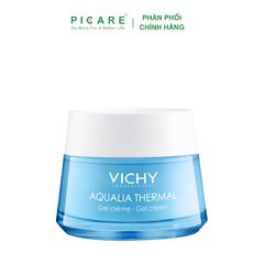 Gel dưỡng ẩm cung cấp nước cho da thường đến hỗn hợp Vichy Aqualia Thermal Rehydrating Cream Gel 50ml