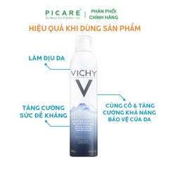 Xịt khoáng dưỡng da cấp ẩm Vichy Mineralizing Thermal Water 300ml