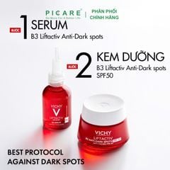 Tinh chất giúp cải thiện & ngăn ngừa thâm nám đốm nâu toàn diện Vichy Liftactiv B3 Dark Spots Serum 30ml