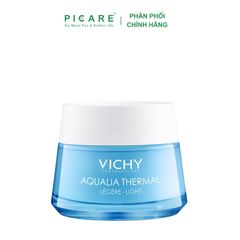 Kem dưỡng ẩm cho da thường đến da khô Vichy Aqualia Thermal Rehydrating Light Cream 50ml