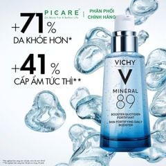 Tinh Chất Khoáng Cô Đặc Phục Hồi Chuyên Sâu Vichy Mineral 89 Skin Fortifying Daily Booster 50ml