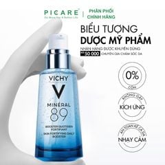 Tinh Chất Khoáng Cô Đặc Phục Hồi Chuyên Sâu Vichy Mineral 89 Skin Fortifying Daily Booster 50ml