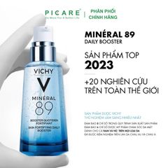 Tinh Chất Khoáng Cô Đặc Phục Hồi Chuyên Sâu Vichy Mineral 89 Skin Fortifying Daily Booster 50ml