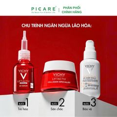 Kem dưỡng ngăn ngừa lão hóa ban ngày Vichy Liftactiv Collagen Specialist 50ml