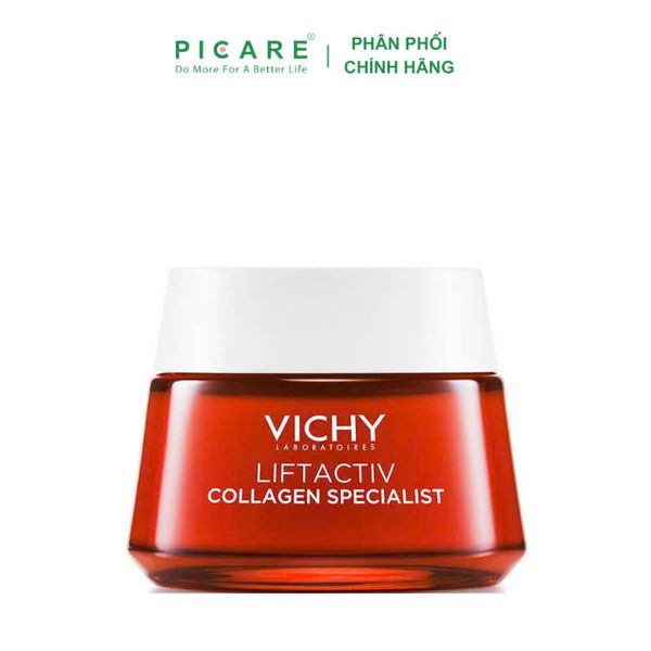Kem dưỡng ngăn ngừa lão hóa ban ngày Vichy Liftactiv Collagen Specialist 50ml