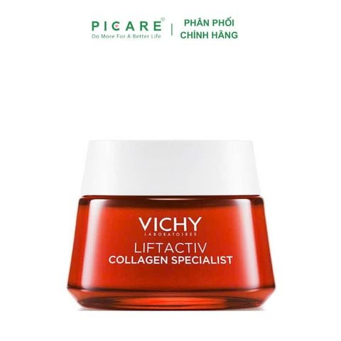 Kem dưỡng ngăn ngừa lão hóa ban ngày Vichy Liftactiv Collagen Specialist 50ml