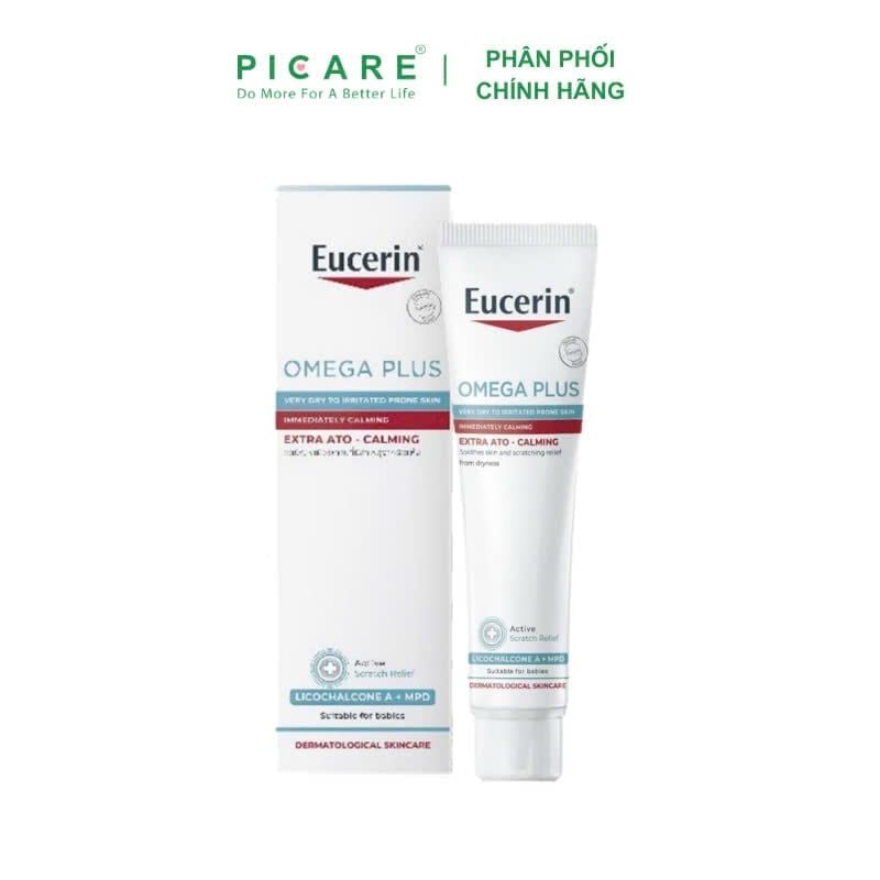 Kem Dưỡng Giảm Ngứa, Đỏ Da Eucerin Ato Control Acute Care 40ml – 63174