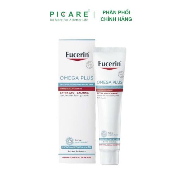 Kem Dưỡng Giảm Ngứa, Đỏ Da Eucerin Ato Control Acute Care 40ml 63174