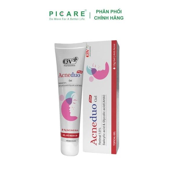 Gel dưỡng hỗ trợ giảm mụn, mờ thâm mụn Acne Duo Plus Gel 15g