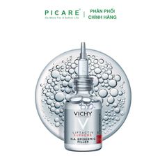 Tinh Chất H.A Hỗ Trợ Giảm Nếp Nhăn, Giúp Da Trông Căng Bóng Và Tăng Cường Độ Ẩm Cho Da Vichy LiftActiv Suppreme H.A Epidermic Filler 30ml