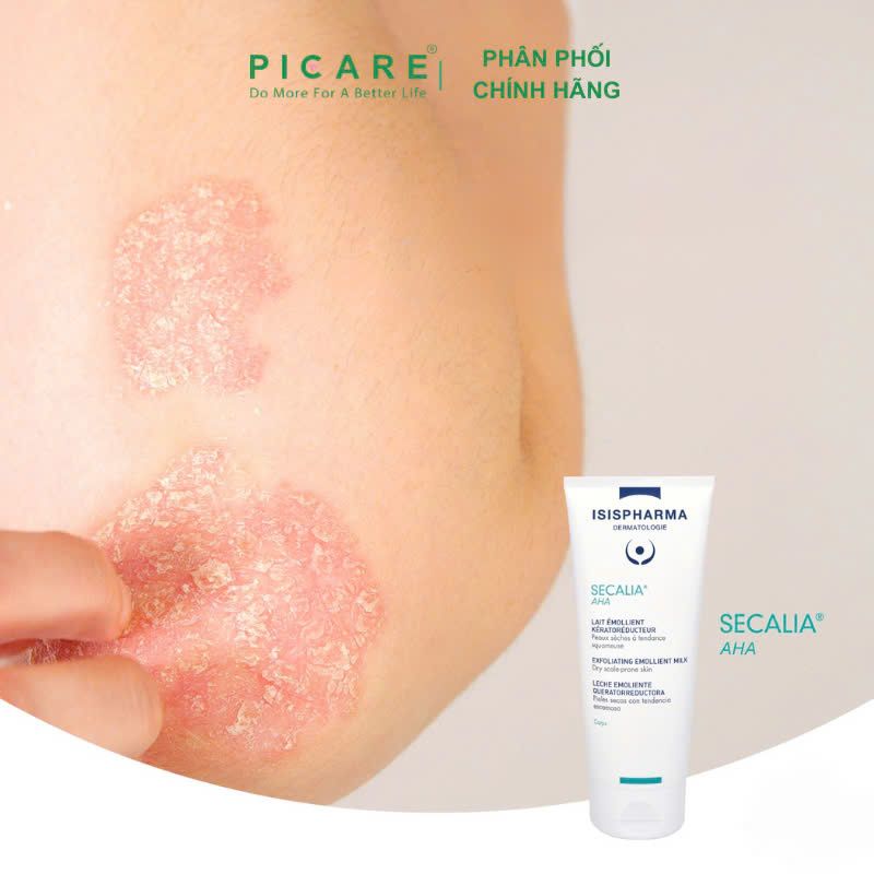 ISIS Pharma Kem Hỗ Trợ Da Khô Tăng Sừng, Nứt Gót Chân Secalia A.H.A 75ml