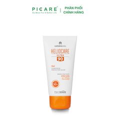 Kem Chống Nắng Dạng Gel Cho Da Thường, Da Nhờ, Da Mụn Và Da Hổn Hợp Heliocare Gel 90 SPF50+ 50ml
